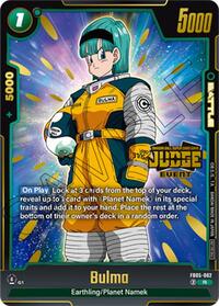Bulma (Judge Pack (Event Judge) 04) (FB05-062) [Tournament and Championship Promos]