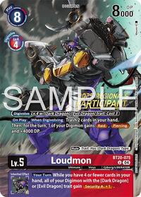 Loudmon (Regionals 25-26 Season 2 Participant) (BT20-075 U) [Release Special Booster 2.0]