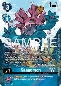 Sangomon (Box Topper) (BT22-018 C) [Cyber Eden]