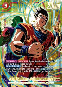 Son Gohan : Adolescence (1st Anniversary Set) (FB02-018) [Fusion World Promotion Cards and Packs]