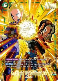 Android 17/Android 18 (1st Anniversary Set) (FB01-078) [Fusion World Promotion Cards and Packs]