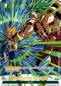Destructive Strength (1st Anniversary Set) (FS03-16) [Starter Deck 3: Broly]