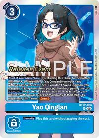 Yao Qinglan (BT22-086 R) [Cyber Eden Release Event Cards]