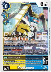 Mediamon (BT22-033 U) [Cyber Eden Release Event Cards]