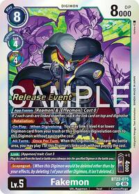 Fakemon (BT22-075 R) [Cyber Eden Release Event Cards]