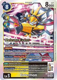 Entermon (BT22-035 R) [Cyber Eden Release Event Cards]