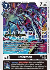 Infermon (BT22-059 U) [Cyber Eden Release Event Cards]