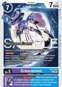 Crescemon (BT22-073 U) [Cyber Eden Release Event Cards]