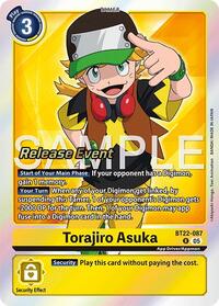 Torajiro Asuka (BT22-087 R) [Cyber Eden Release Event Cards]