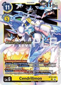 Cendrillmon (BT22-040 R) [Cyber Eden Release Event Cards]