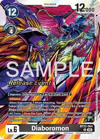 Diaboromon (BT22-064 R) [Cyber Eden Release Event Cards]