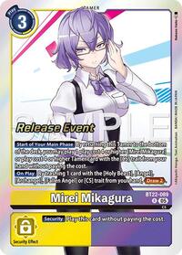 Mirei Mikagura (BT22-089 R) [Cyber Eden Release Event Cards]