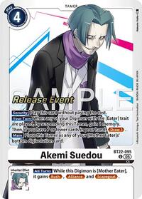 Akemi Suedou (BT22-095 U) [Cyber Eden Release Event Cards]