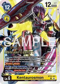 Kentaurosmon (BT22-041 R) [Cyber Eden Release Event Cards]