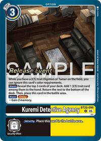 Kuremi Detective Agency (BT22-099 U) [Cyber Eden Release Event Cards]