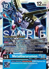 MetalGarurumon (BT22-026 R) [Cyber Eden Release Event Cards]