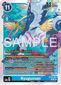 Ryugumon (BT22-027 R) [Cyber Eden Release Event Cards]