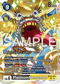 PlatinumNumemon (BT22-065 R) [Cyber Eden Release Event Cards]