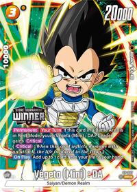 Vegeta (Mini) : DA - FP-047 (Tournament Pack -Winner- 07) (FP-047) [Tournament and Championship Promos]