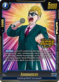 Announcer (Judge Pack (Store Judge) 04) (FB06-026) [Tournament and Championship Promos]