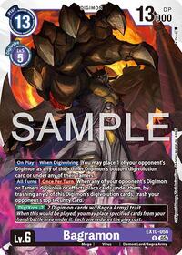 Bagramon (EX10-056 R) [Sinister Order]