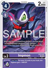 Impmon (EX10-037 U) [Sinister Order]