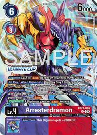 Arresterdramon (Ultimate Cup 25-26 Season 2) (BT21-066 U) [World Convergence]