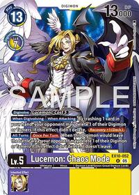Lucemon: Chaos Mode (EX10-052 R) [Sinister Order]