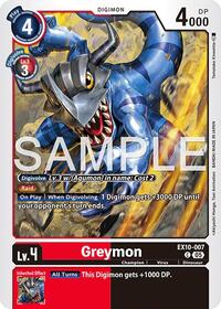 Greymon (EX10-007 C) [Sinister Order]