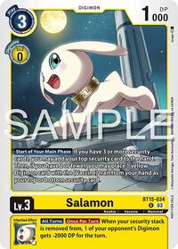 Salamon (Time Stranger Demo Deck) (BT15-034 R) [Digimon Demo Deck Exclusive Cards]