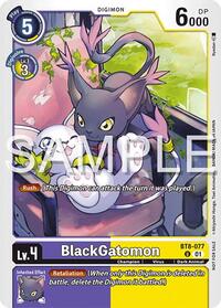 BlackGatomon (Time Stranger Demo Deck) (BT8-077 U) [Digimon Demo Deck Exclusive Cards]