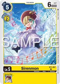 Sirenmon (Time Stranger Demo Deck) (BT1-057 U) [Digimon Demo Deck Exclusive Cards]