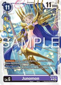 Junomon (Time Stranger Demo Deck) (ST10-13 U) [Digimon Demo Deck Exclusive Cards]