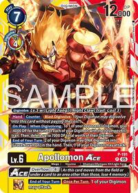 Apollomon ACE (Time Stranger Demo Deck) (P-191 P) [Digimon Demo Deck Exclusive Cards]