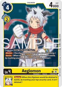 Aegiomon (Time Stranger Demo Deck) (P-194 P) [Digimon Demo Deck Exclusive Cards]