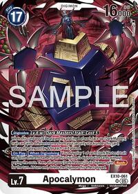 Apocalymon (EX10-061 SR) [Sinister Order]