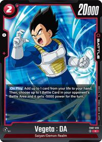 Vegeta : DA - FB07-019 (FB07-019) [Wish For Shenron]