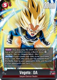 Vegeta : DA - FB07-021 (FB07-021) [Wish For Shenron]