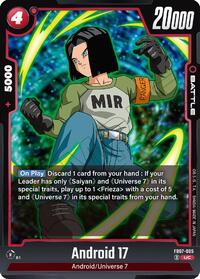 Android 17 - FB07-005 (FB07-005) [Wish For Shenron]