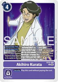 Akihiro Kurata (EX10-066 U) [Sinister Order]
