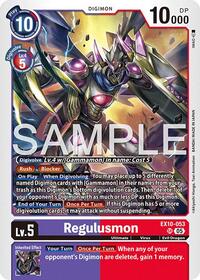Regulusmon (EX10-053 SR) [Sinister Order]