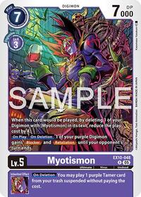 Myotismon (EX10-048 R) [Sinister Order]