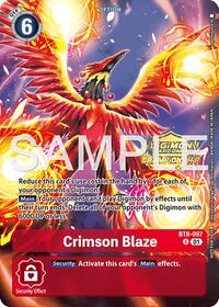 Crimson Blaze (Championship 25-26 Tamers Pack Season 1) (BT8-097 U) [New Awakening]