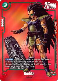 Raditz (Limited Pack MANGA Version 01) (FB04-072) [Tournament and Championship Promos]
