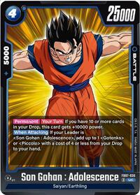 Son Gohan : Adolescence (FB07-036) [Wish For Shenron]