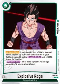 Explosive Rage (FB07-071) [Wish For Shenron]