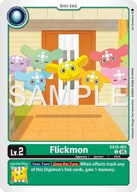 Flickmon (EX10-001 C) [Sinister Order]