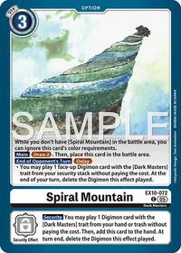 Spiral Mountain (EX10-072 C) [Sinister Order]