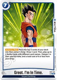 Great. I'm In Time. (FB07-048) [Wish For Shenron]