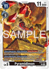 Pyramidimon (EX10-033 R) [Sinister Order]